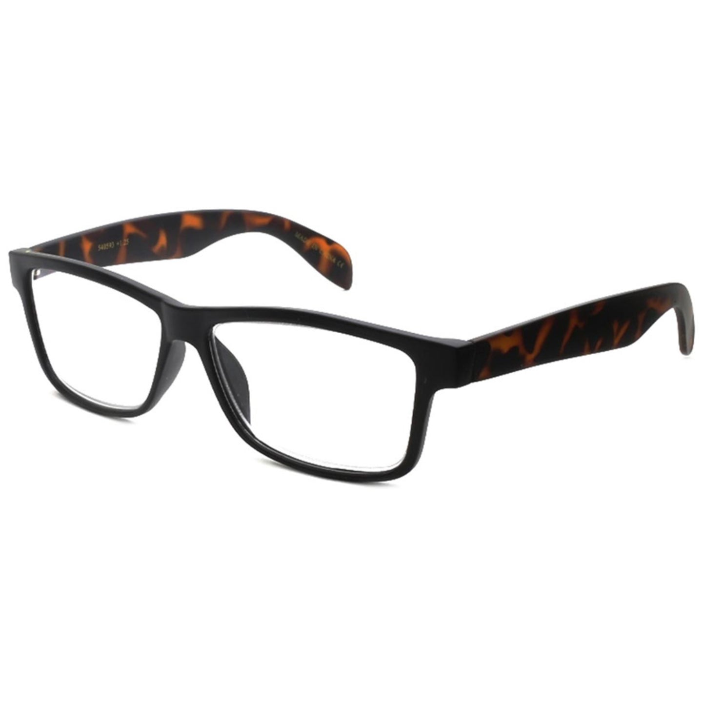 ARGENTUM 540593 Matte Black & Tortoise Shell