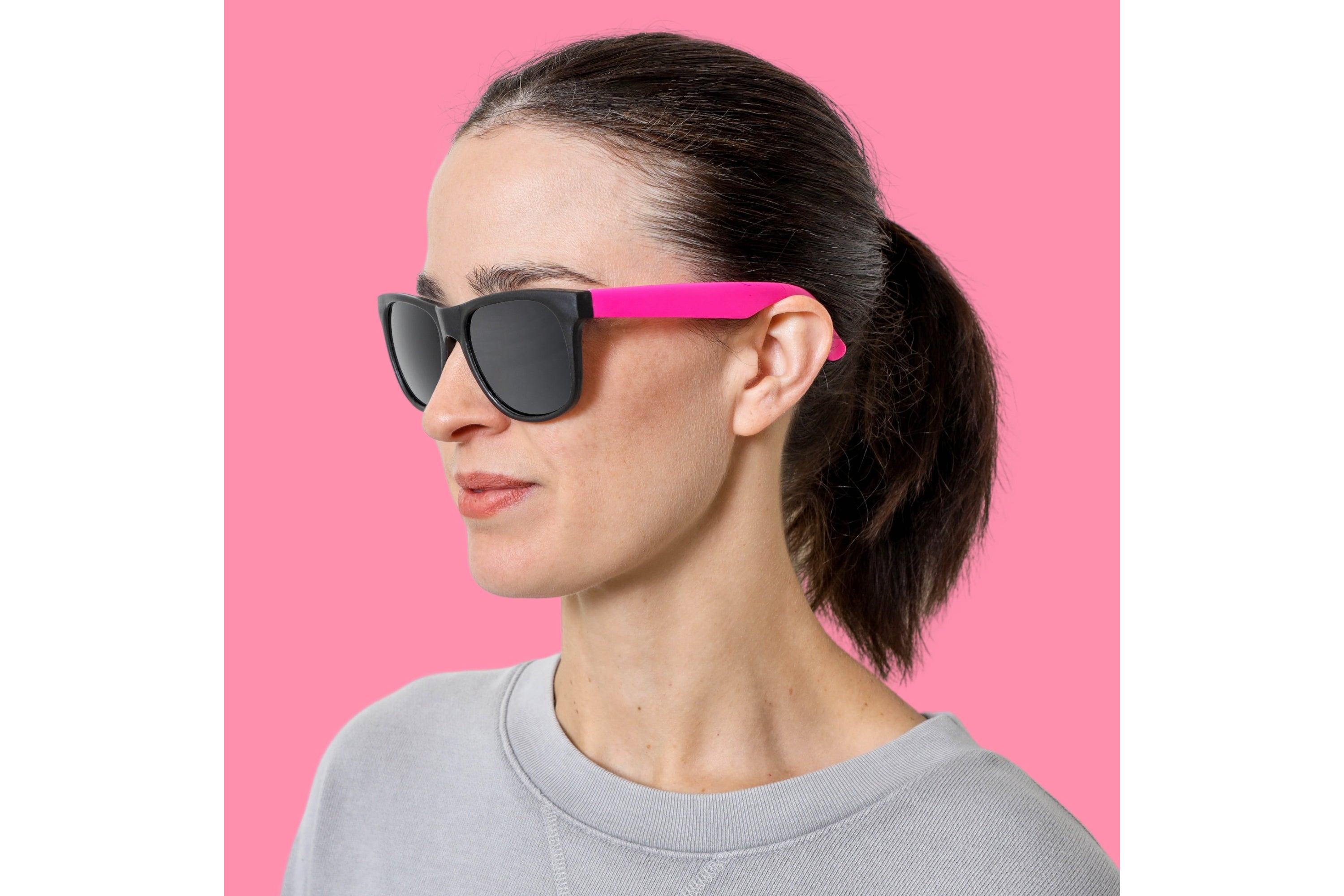 All pink sunglasses best sale